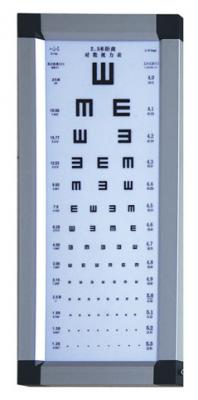 丹陽華龍led視力表燈箱拼角普通型（標準對數5m、2.5m、多功能）
