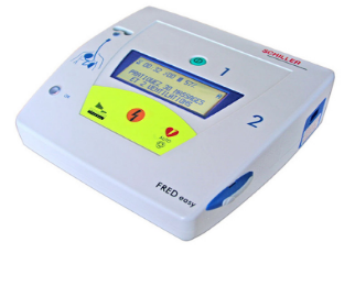 瑞士席勒半自動體外除顫儀semi-automated external defibrillator，fred easy